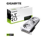 GIGABYTE Karta graficzna GeForce RTX 4070 Ti AERO OC 12G B GDDR6X 192bit 3DP/HDMI GV-N407TAERO OC-12GD - 1096140 - zdjęcie 2